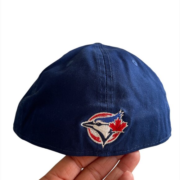 Toronto Blue Jays Hat New era Embroidered logo Blue and white Sz XS - Picture 3 of 6